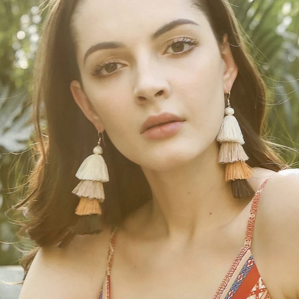 Women’s Fashion Bohemian layered Fringe Earrings
